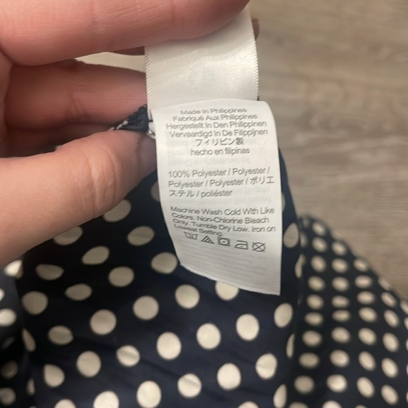 J. Crew Black and White Polka Dot Mini Skirt - Picture 6 of 6